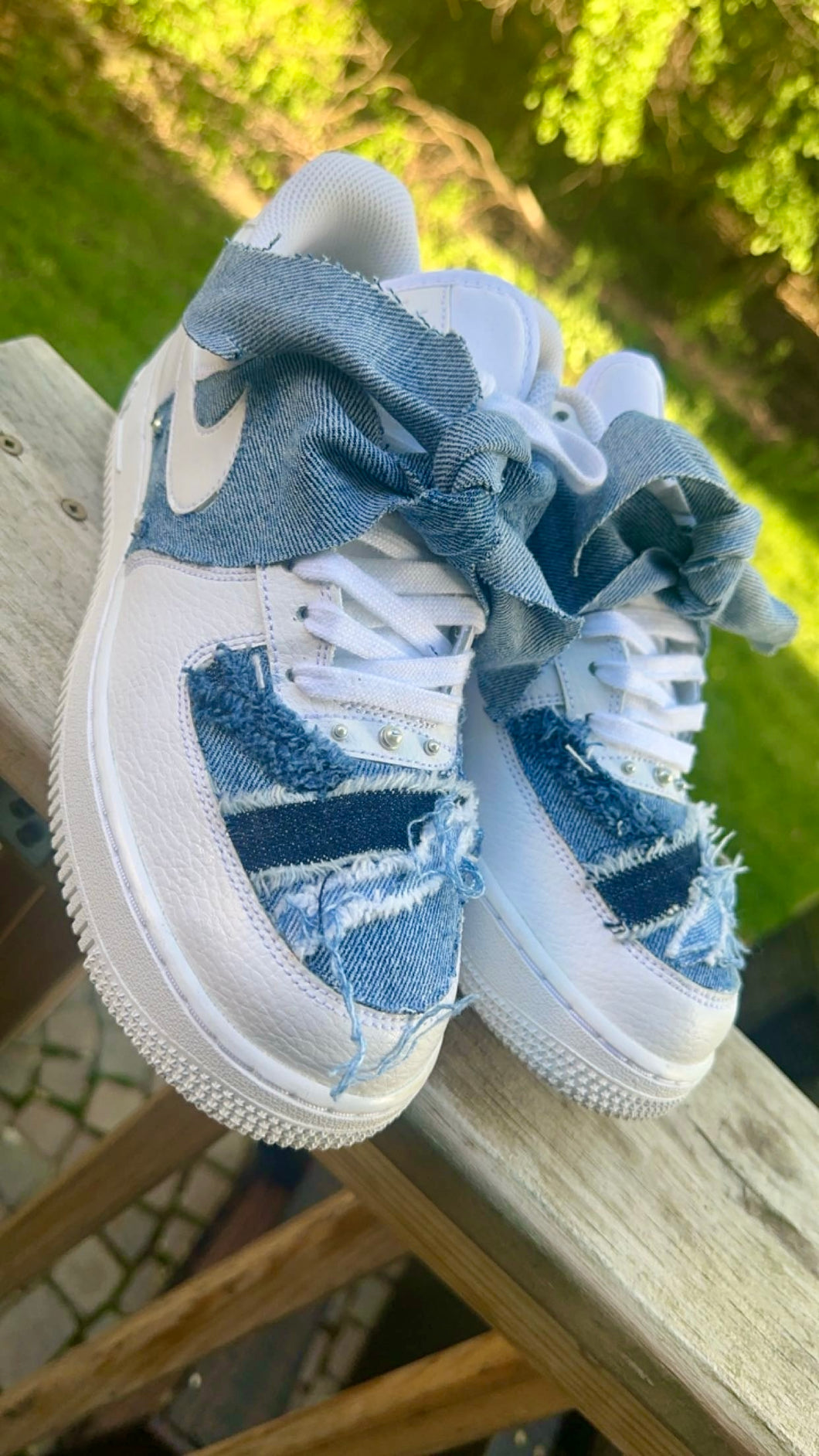 Bow Top Denim 1’s