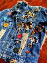 Load image into Gallery viewer, Sheek Monqiue&#39;s Custom Denim Jacket