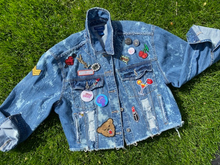 Load image into Gallery viewer, Sheek Monqiue&#39;s Custom Denim Jacket