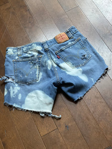 April Denim Shorts