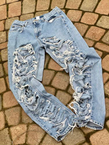 Distressed Jeans